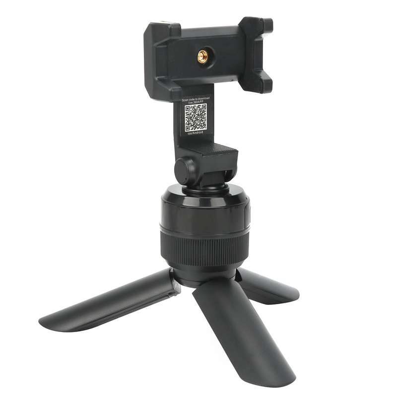 Smart Tripod Head 360° Rotation Automatic Face Recognition for Vlog