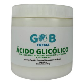 Crema De Ácido Glicólico Ozonizada - Gob - 240 G Neutra