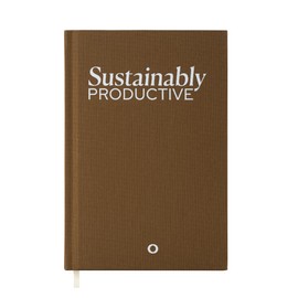 Sustainably Productive Planner | Weekly & Daily Planner for Mindful Productivity, Goal-Setting & Work-Life Balance | 3-Month Undated | Premium Paper & Minimalist Design | Daily Self-Care & Planning