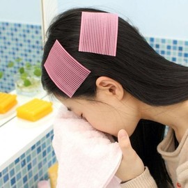 Hair Fixing Pads (2p) Flyaway Hair Tamper Velcro Sheet for Bangs / 헤어 고정 패드2p 잔머리 정리 앞머리 찍찍이 시트