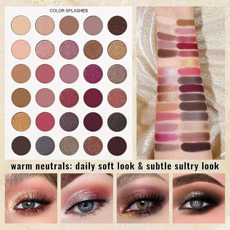 Paleta De Sombras De Ojos Ucanbe Pretty Pro, 86 Colores