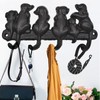 Hallocool Cast Iron Key Holder for Wall Key Hooks Rack