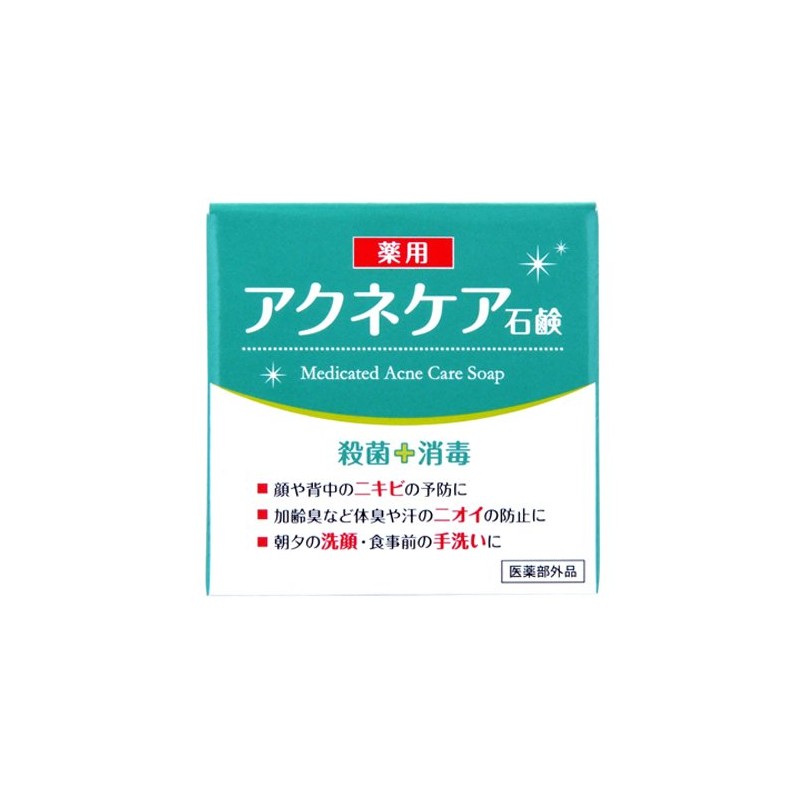 Acne Care Medicated Soap, 2.8 oz (80 g) x 3