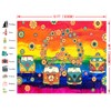 Hippie Bus Backdrop FHOZN 10x8ft Colorful Paint Car Background for