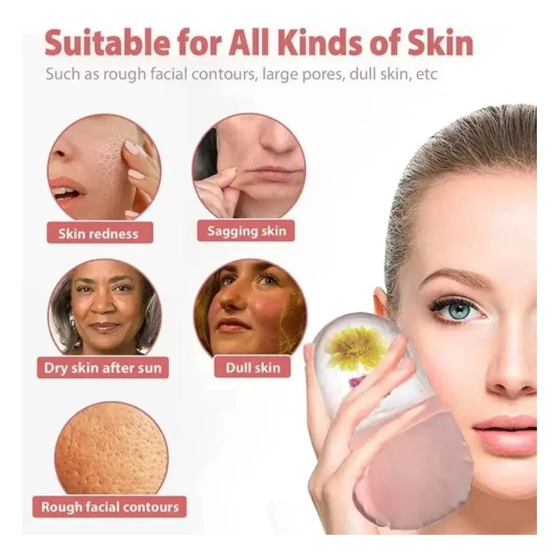 Rodillo De Hielo Para Herramientas, Estiramiento Facial, Sil