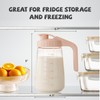 COMI Breast Milk Pitcher,Breast Milk Storage Containers for Fridge, Resistant
