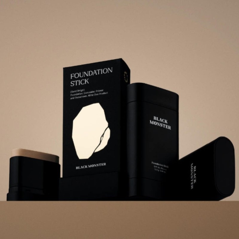 Black Monster 2in1 Foundation Stick Men’s Cosmetics No. 23 /