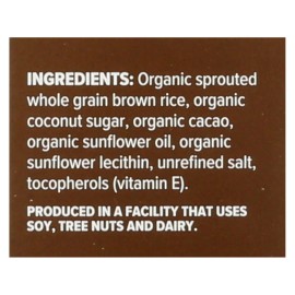 UD_One Degree Organic Foods Sprouted Brown Rice Case of 6 10 oz Breakfast Cereal in Cacao Crisp Flavor