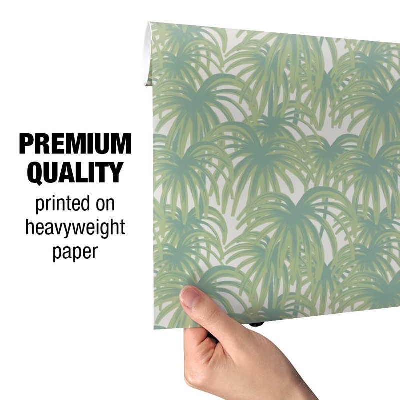 GRAPHICS & MORE Palm Tree Leaves Gift Wrap Wrapping Paper