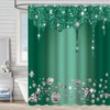 FAIRYGATE Bath Curtains Shower Curtain Mould Proof 180x180cm Waterproof Heavy