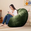 IEVENW Pumpkin Bean Bag Sofa Chair for Adult, Beanbag Couch