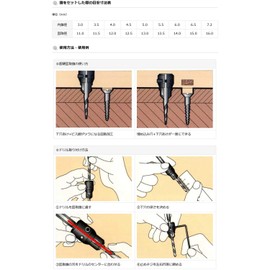 STAR-M 501 Carbide Countersunk Cone, 0.1 - 0.3 inch (3.0 - 7.2 mm) Diameter