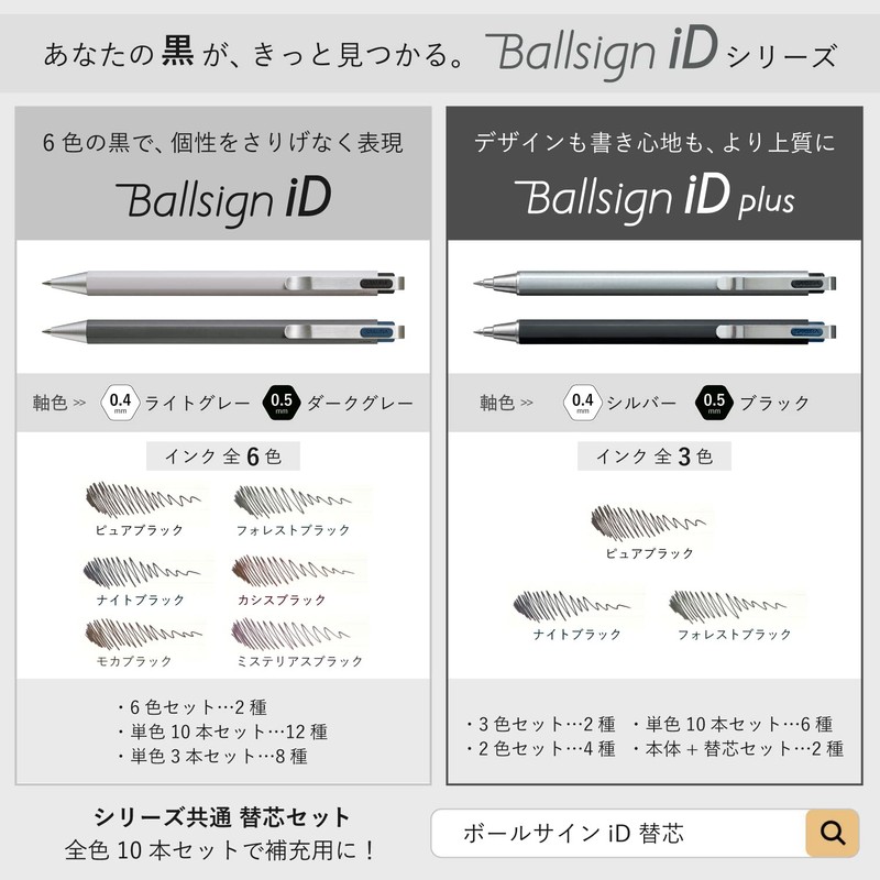 Sakura Crepas GBR354-3 Gel Ink Ballpoint Pen Ballpoint Sign iD
