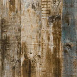 Anmon Wood Shiplap Peel and Stick Wallpaper,Dark Brown Faux Wood Grain Contact Paper,Self-Adhesive & Removable Wall Covering Vinyl Film Wallpaper for Cabinets Camper Drawer Shelf Liner 17.7in*393in