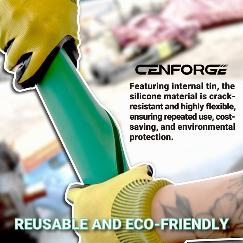 Cenforge Flexible Oil Funnel Reusable, Oil Change Draining Tool Spill-Free,