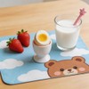 4PCS Egg Cups Reusable Plastic Eggs Cup Holder Dishwasher Safe