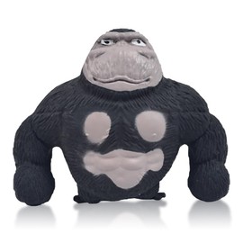 LGWJHCY Gorilla Stress Toy, Gorilla Toy Stress Relief, Pinch Relieve Stress Toy, Monkey Gorilla Toys, Anti Stress Toy, Suitable for Leisure, Entertainment and Decompression (Black)
