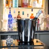 Rink Drink Champagne/Wine/Ice Chiller Bucket - Stainless Steel - 4