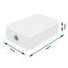 Create idea 4Pcs Junction Box 55x35x15mm ABS Electrical Box Small