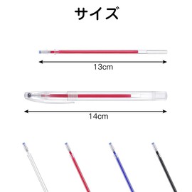 LIANHATA Chaco Pens, Set of 24, 4 Colors, Heat Disappear, Sewing Chaco Pen Embroidery, Sewing Marking, Iron Erasable, Heat Erasable Pens, DIY Crafts, Signs, Sewing Tools, Marking(20 Pieces Erasable Pens + 4 Refills and 4 Pen Stubs)