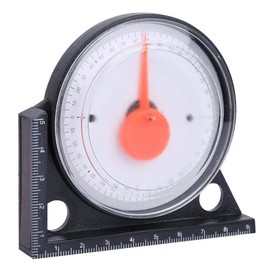 Level, Slope, Inclination Measureer, Level, Protractor, Angle Ruler, Angle Finder, Slant Rule, Protractor for Construction and Woodworking, Inclination Scale,