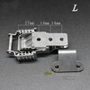 90 Degrees Spring hasp Toolbox Toggle latches Lock，Stainless Steel 304