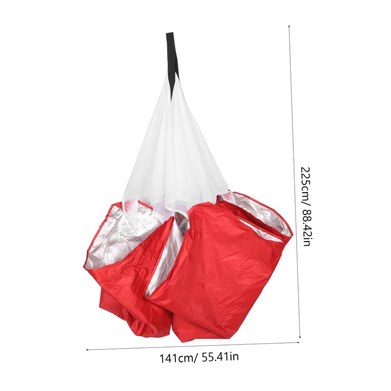 Kisangel Agility Training Parachute Football Running Parachute Oxford Fabric Strength