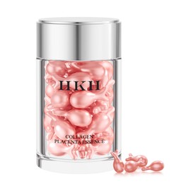 Retinol Serum For Face Anti-Aging 30 Capsules With Scissors, Vitamin C Anti-Wrinkle Serum, Vitamin A Retinol Collagen Anti-Aging Night Serum For Women,Smooth,Hydrate,Firming Skin,Travel Portable