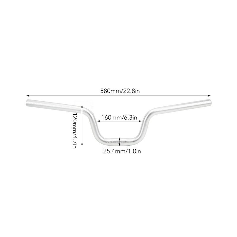 Lp Litepro Aluminum Alloy Bike Swallow Handlebar U Shape Bicycle