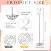 Therwen 20 Pcs Metal Table Numbers 1-20 Table Numbers for