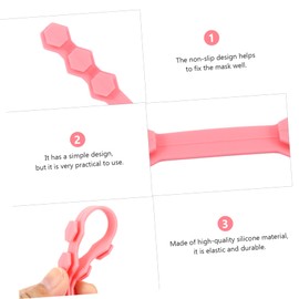 FOMIYES Piece Extension Buckle Set Ear Hook Strap Extender Ear Rope Buckle Comfortable and Sturdy Material