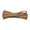 Fabmania Tan/Light Brown 3mm Round Waxed Cotton Shoelaces - 60cm