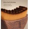 Lymphatic Contour Face Brush - Wooden Handle Sculpting Facial Dry