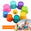 PHYLES 9-Piece Stacking Cups Children's Stacking Tower Stacking Cube Baby