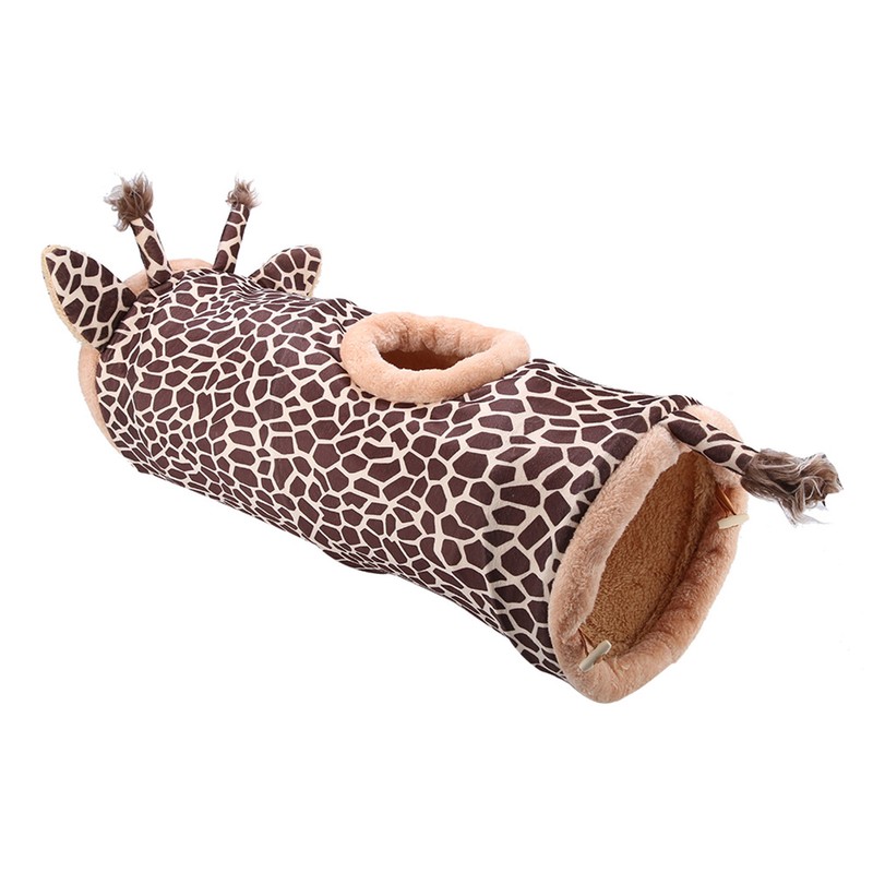 Safe Portable Folding Collapsible Fabric Tunnel Toy for Pet Cat