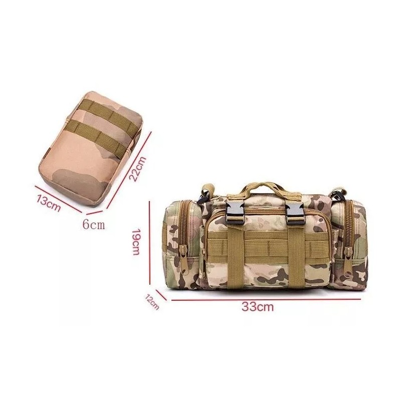 Yuqing Mochila Grande Táctica 4 En 1 Impermeable Para Campamento