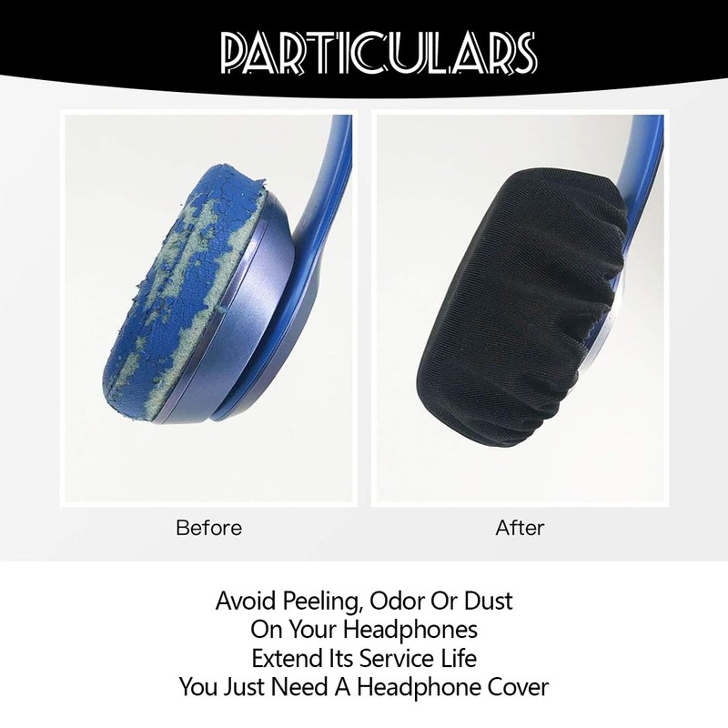4 x headphone ear pads + 1 x headphone replacement
