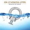 24 Set Golfari Bullone a Occhiello in Acciaio Inox 304