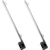 Pebbly Beach 2 PCS Boat Flag Pole Kit Universal, with