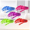 LABRIMP 10pcs Skeleton Hair Clip Clip Skull Bone Pattern Perfect
