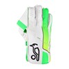 Kookaburra LC 4.0 Wicket Keeping Glove, Size Junior, Green/Yellow/White