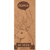 QUALY Oh Deer Kühlschrank-Magnete 6-teilig aus recyceltem Kunststoff, QL10175-BN
