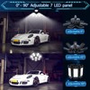 ISKYDRAW 200W LED Garage Light 2 Pack, Garage Lights Ceiling