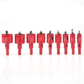 16-38mm M42 High Speed Steel Bi metal Holesaw Cutter Hole Saw with Core Drill Bit