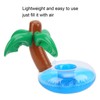 12pcs Coconut Trees Inflatable Pool Drink Holder Beach Party Cup
