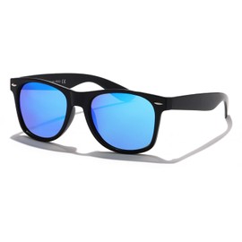 Avocado Eyewear Laguna Polarized ANSI Z80.3 Eco-Friendly Sunglasses BPA Free UV400 100% UVA & UVB Protection (Volcanic Black)