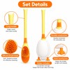 Silicone Toilet Brush for Deep Cleaning – Flexible Corner-Cleaning Brush