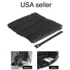 Unbranded 10 TWIN-PACK VELCR Brand Ties Cable Organizer Wraps Reusable