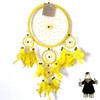 Large Yellow Dream Catcher