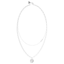 Guess JUBN03348JWRHT-U Brand Necklace Jewellery One Size Metal No Gemstone, Metal, No Gemstone